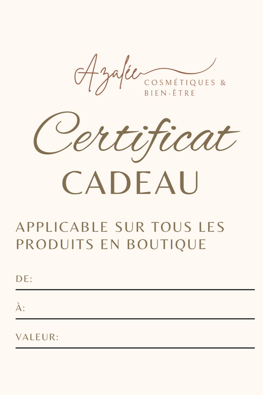 Certificat-Cadeau Azalée