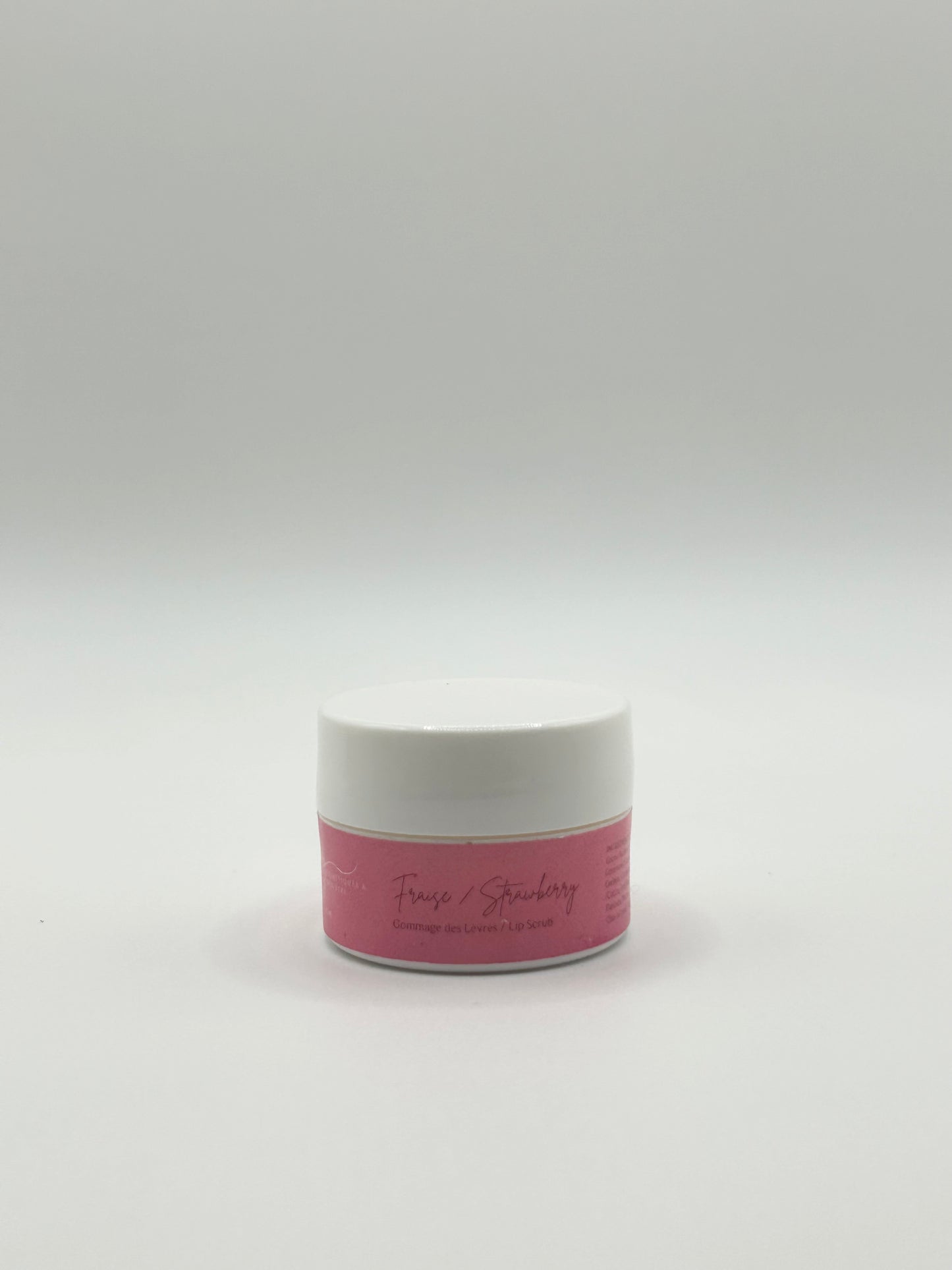 Exfoliant pour lèvres à la fraise
