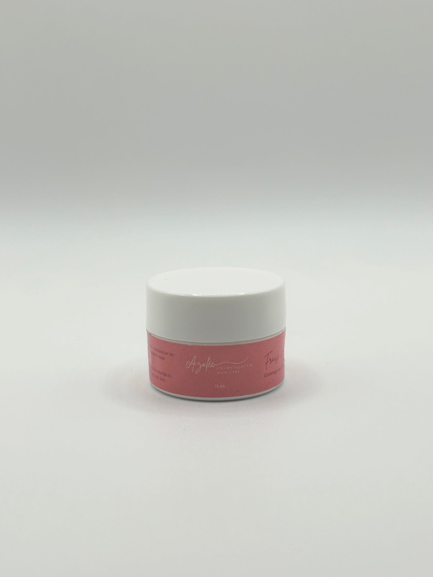 Exfoliant pour lèvres à la fraise