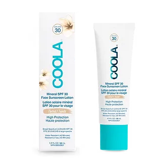 Lotion solaire minérale visage SPF 30