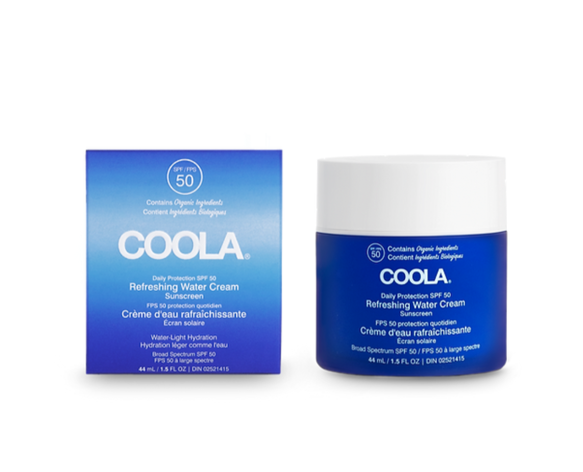 Crème d’eau rafraîchissante fps 50 Coola