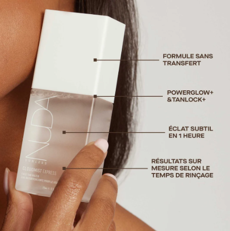 CLOUDMIST EXPRESS - EAU AUTOBRONZANTE POUR LE VISAGE