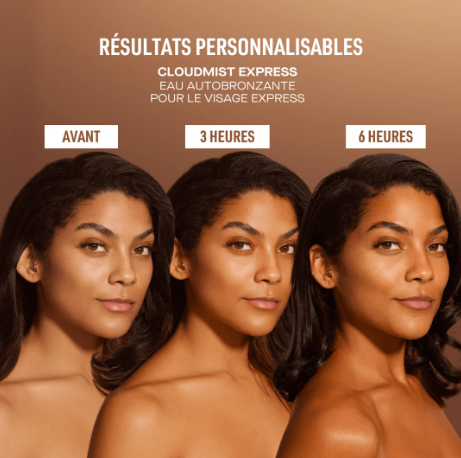 CLOUDMIST EXPRESS - EAU AUTOBRONZANTE POUR LE VISAGE