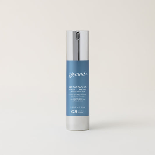 Crème de nuit resurfaçante avec 15 % d'acide glycolique (Crème de traitement)
